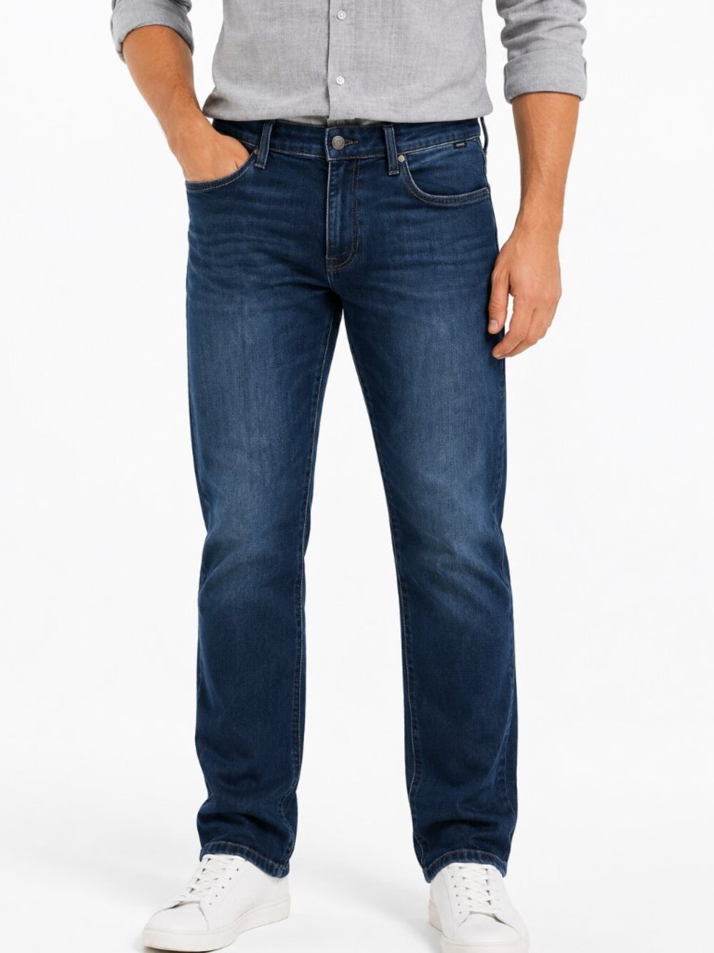 Mavi Zach Straight Leg Jeans Stretch Denim 36x36